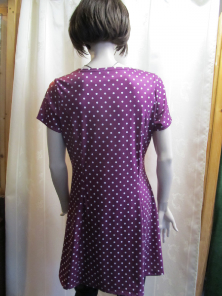 Summer Dress "Spotty" violet